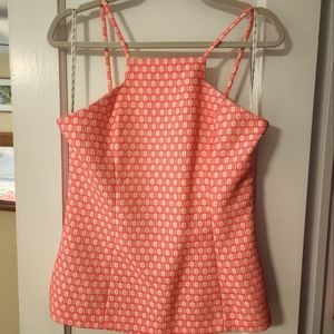 Lilly Pulitzer, fitted top, sz 10 (matching shorts and skirt in closet)
